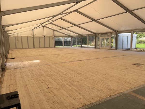 15m x 40m Roder HTS Permanent Marquee Structure 7
