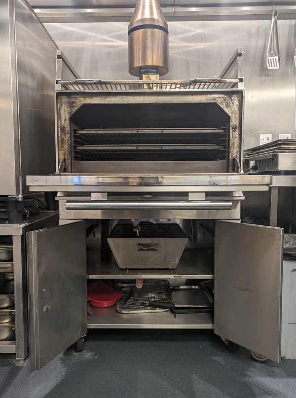 Secondhand Josper Charcoal Oven 45 With Cupboard Base