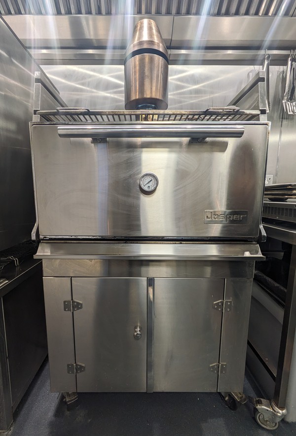 Secondhand Josper Charcoal Oven 45 With Cupboard Base For Sale