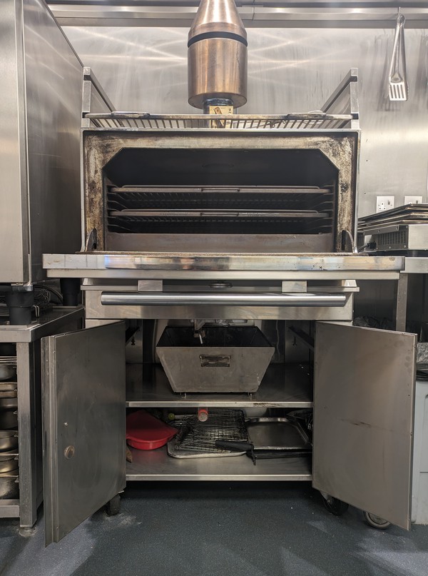 Used Josper Charcoal Oven 45 With Cupboard Base For Sale