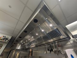 Commercial Extractor Canopy And Engine For Sale