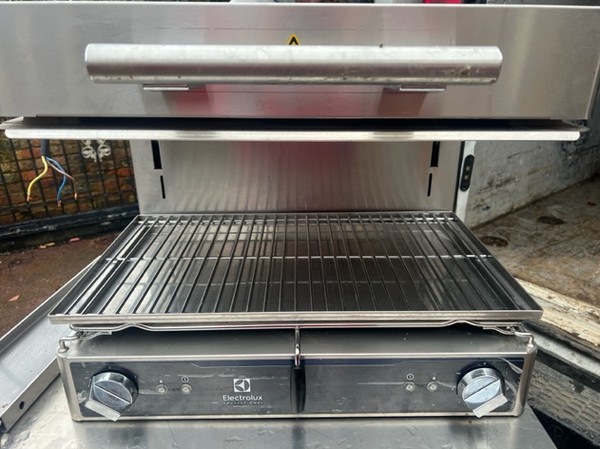 Secondhand Electrolux Rise And Fall Salamander Grill For Sale