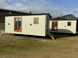 New Unused Large, Luxury Shepherd's Huts With En-suite For Sale