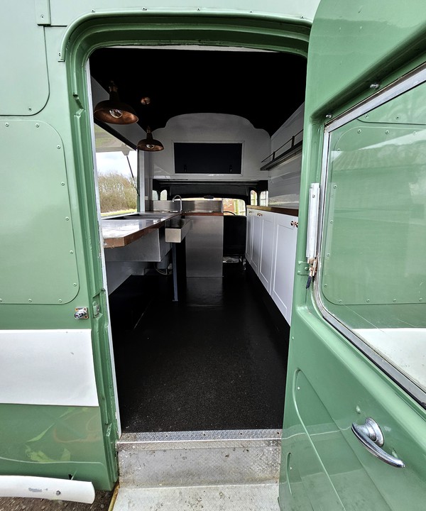 Vintage catering truck for sale