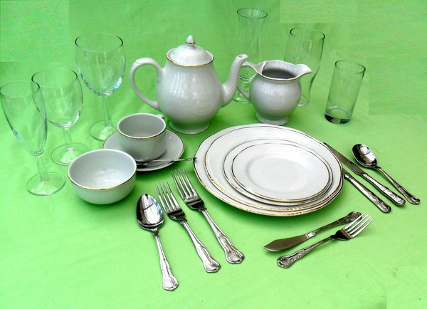 Secondhand Used Tableware For Sale
