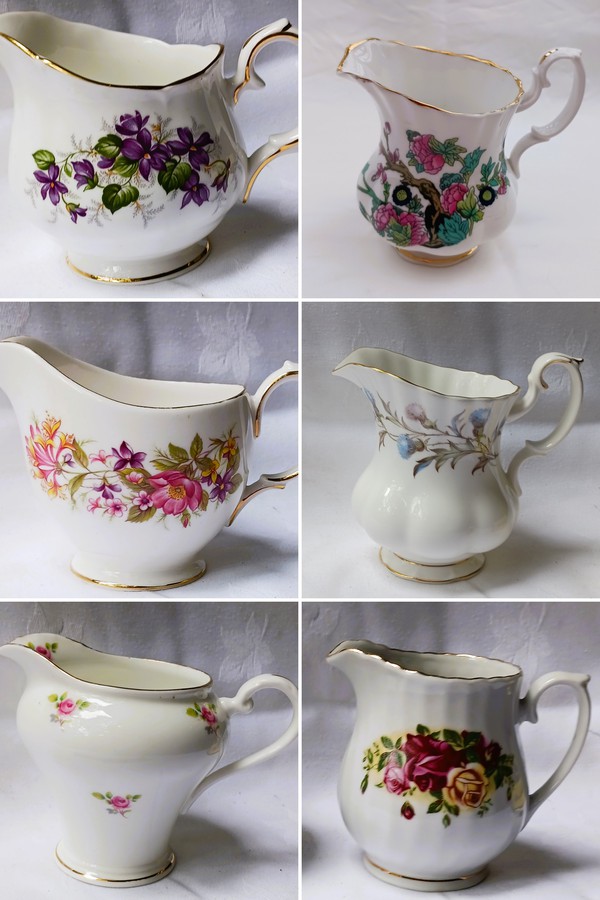 Vintage Tableware Bone China Porcelain