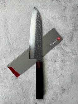Brand New Iseya 33 Layers Japanese Chef's Santoku Knife 180mm For Sale