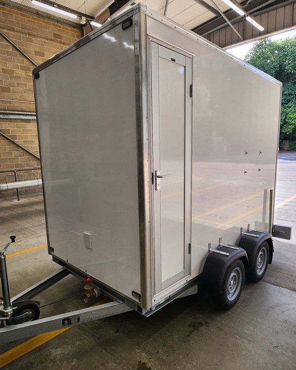 Brand New Luxury Easy Access Wheelchair Accessible Toilet Trailer