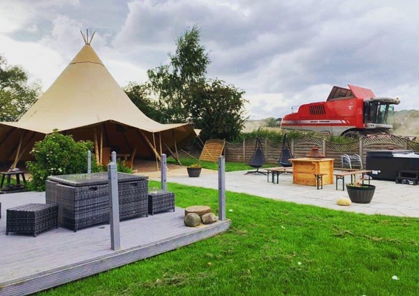 Secondhand Used Giant Tipi With Porch