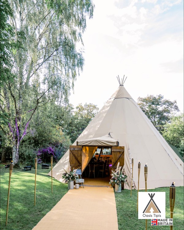 Secondhand Used Giant Tipi With Porch For Sale
