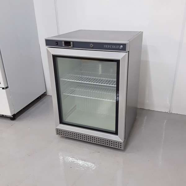 Used Tefcold Under Counter Display Freezer UF200VSG For Sale