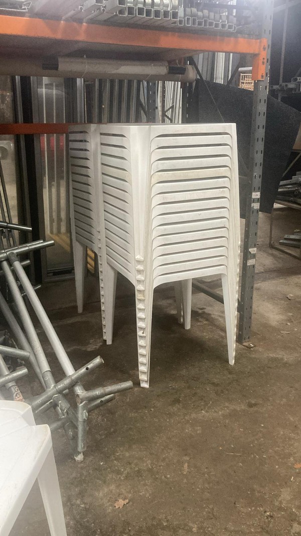 Secondhand White Plastic Table