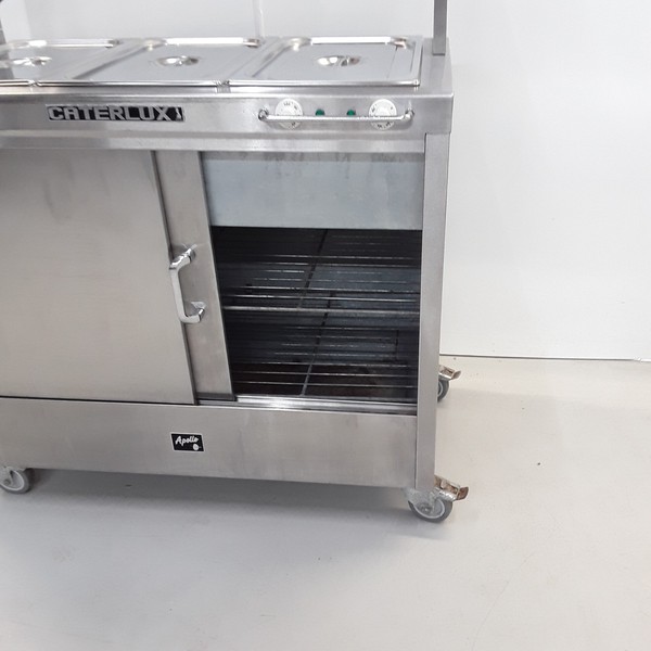 Used Caterlux Hot Cupboard Dry Bain Marie Heated Gantry