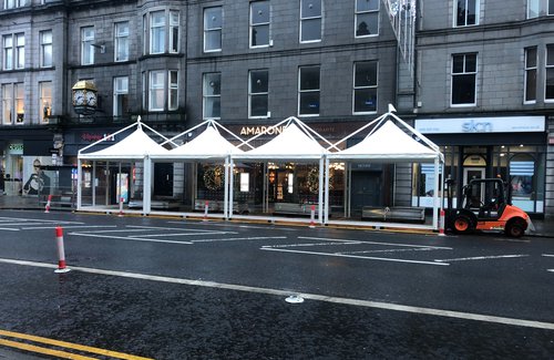 Secondhand 4x 4m x 4m Giulio Barbieri Pagoda Marquees For Sale Secondhand 4x 4m x 4m Giulio Barbieri Pagoda Marquees For Sale
