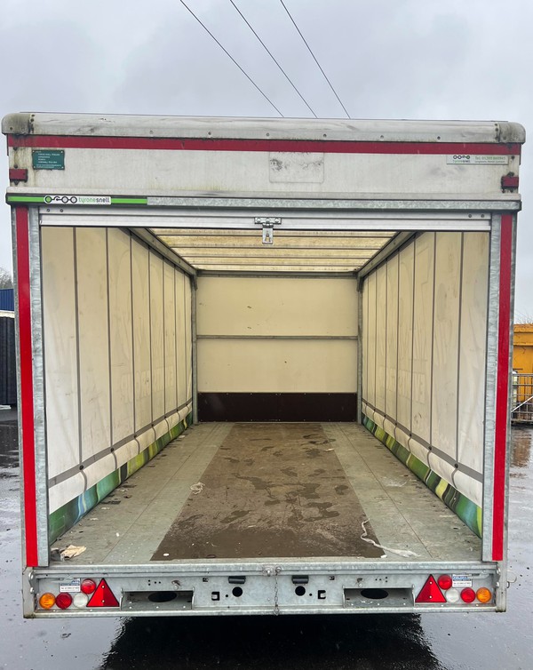 Secondhand Used Brian James Curtainside 3.5T Trailer