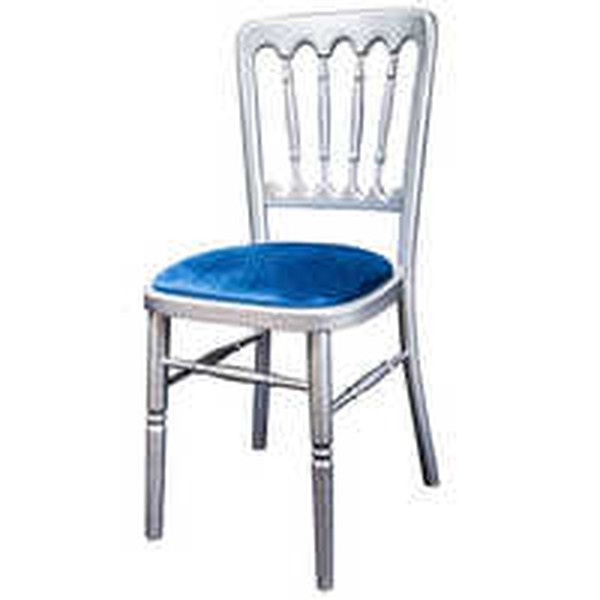 Chivari Silver stacking Chair