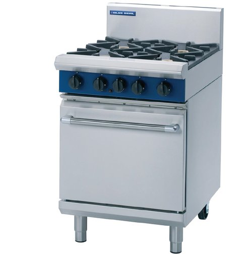 Blue Seal Static Natural Gas Oven Range G504D-NAT For Sale Blue Seal Static Natural Gas Oven Range G504D-NAT For Sale
