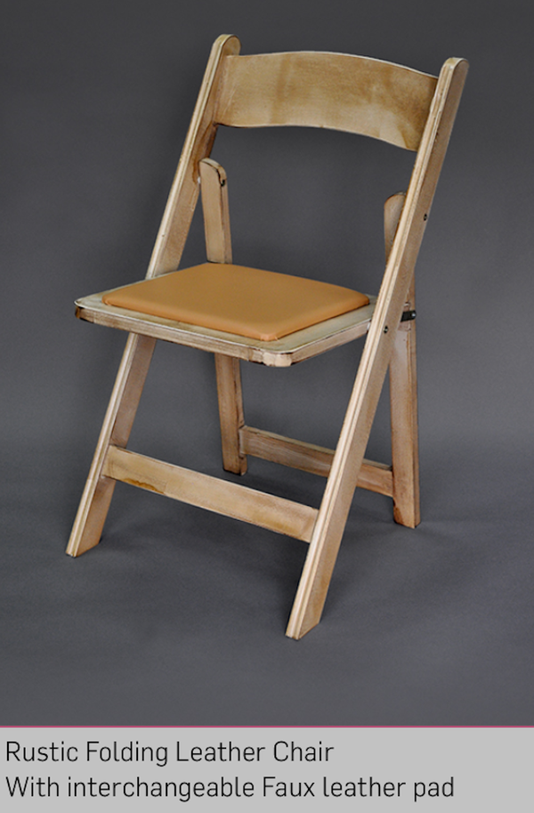Wooden Folding Chair with Pad