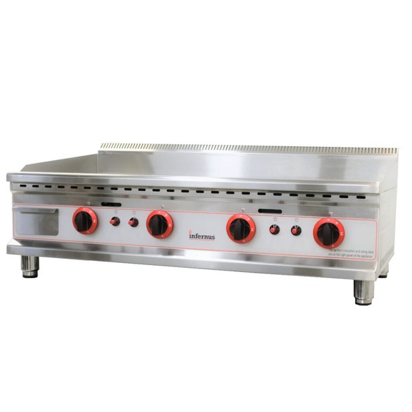 New Infernus INF-1002GG 1/2 & 1/2 Ridged & Flat Griddle For Sale