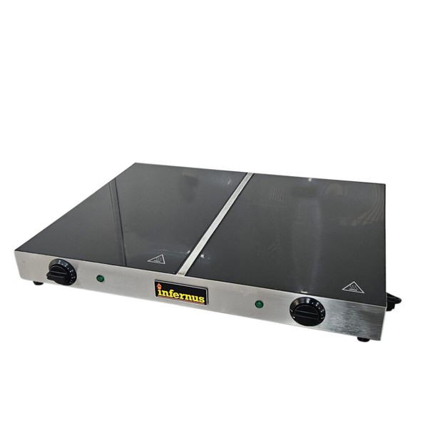 New Infernus INF-TC2 Double Plate Electric Buffet Warmer For Sale