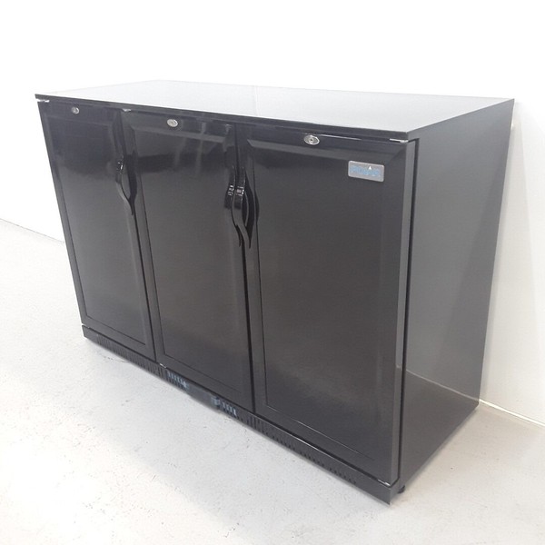 B Grade three door bottle fridge