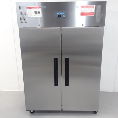 Polar Stainless Steel Double Freezer 1200 Litre G595 Polar Stainless Steel Double Freezer 1200 Litre G595