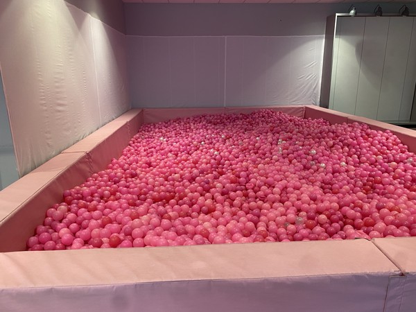 Giant Pink Ball Pool for Parties