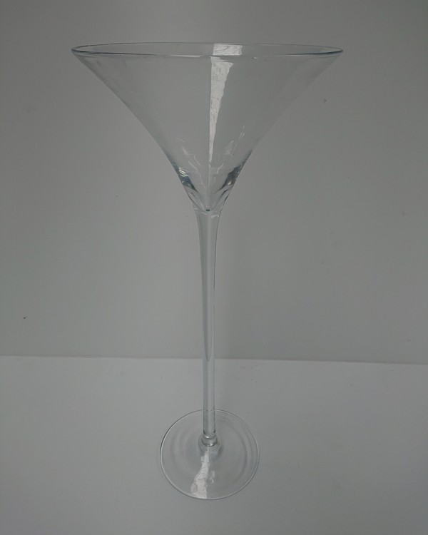 Giant Martini Glass Table Centre Vases For Sale