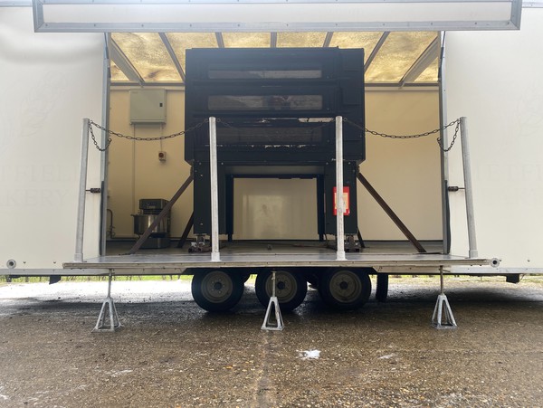 Secondhand Masters 6m Tri-Axle Catering Trailer For Sale