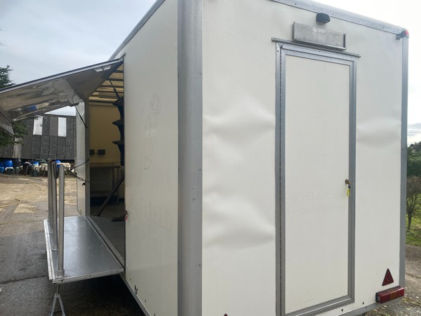 Used Masters 6m Tri-Axle Catering Trailer For Sale