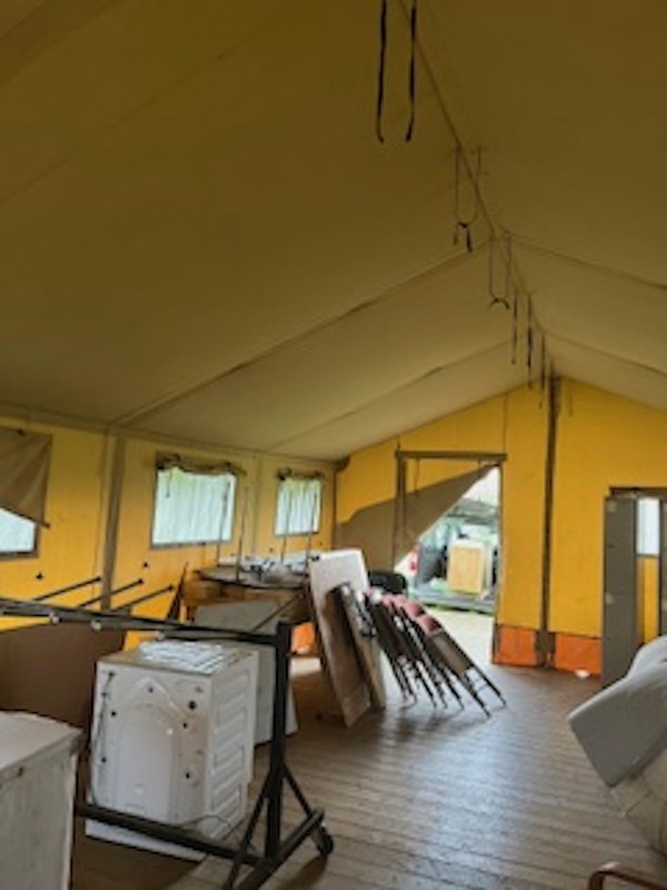 Safari Tents for storage