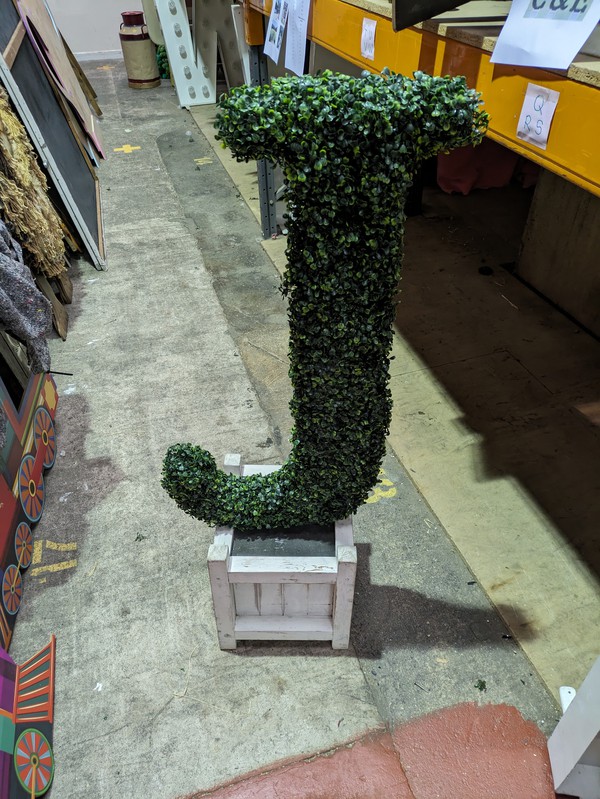 Large Topiary Letters (Job Lot) - Exeter 8