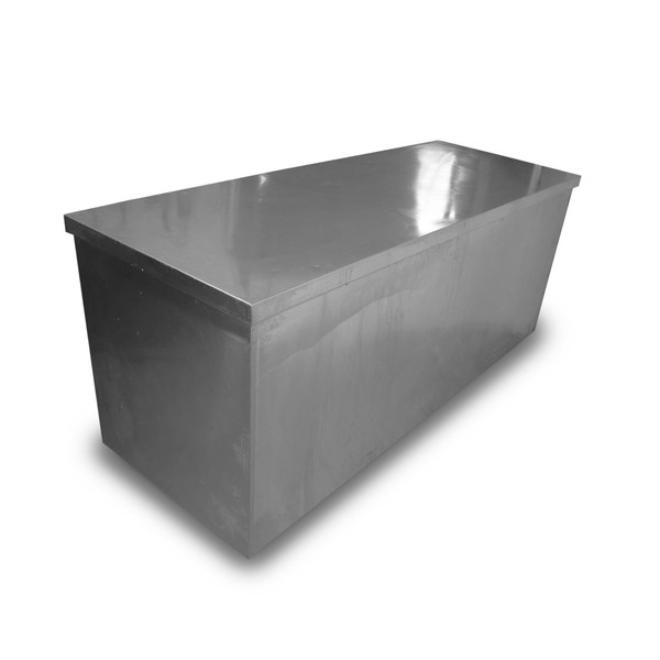 1.89m Stainless Steel Cupboard  (Ref: 1461)