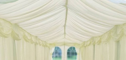 Midd ivory pleated lining Midd ivory pleated lining