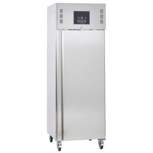 Upright commercial freezer on wheels Upright commercial freezer on wheels