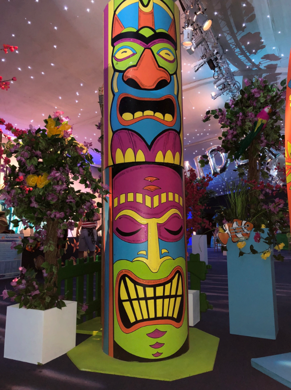 Secondhand Totem Pole Festival Fun Prop For Sale