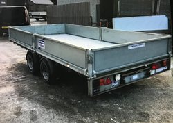 Drop side trailer Ifor Williams LM146