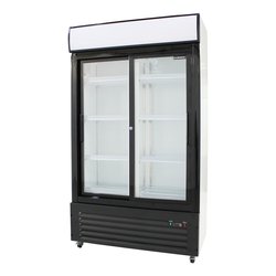 Double door display fridge for sale