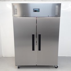 New B Grade Polar Double Door Stainless Upright Freezer 1200 Litre G595