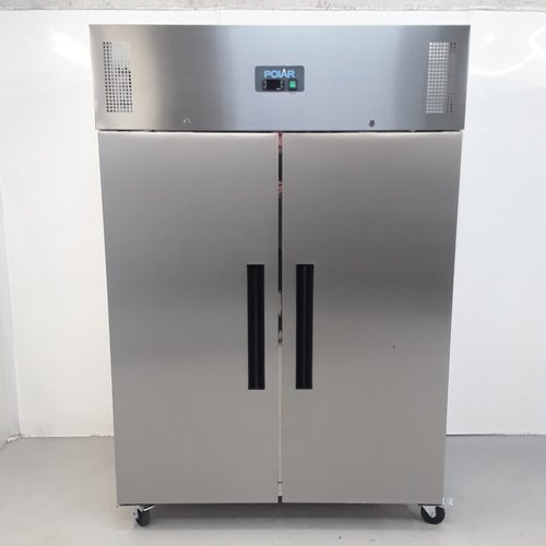 New B Grade Polar Double Door Stainless Upright Freezer 1200 Litre G595 New B Grade Polar Double Door Stainless Upright Freezer 1200 Litre G595