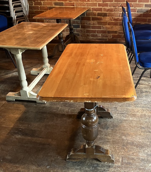 Traditional Wooden Pub Tables for sale