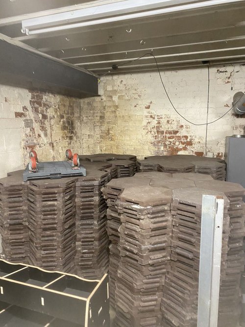 Hexaganol Exo Trackway Flooring For Sale