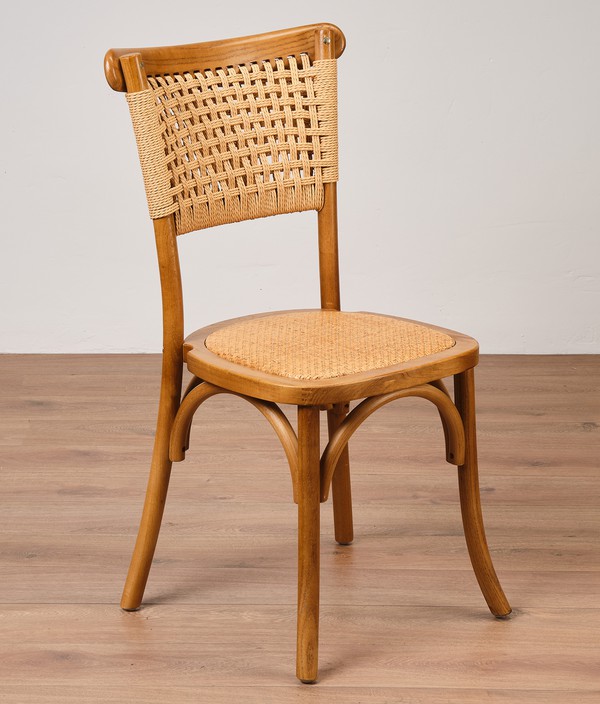 Rope Back Dining Chairs