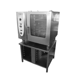 Secondhand Rational Combi Oven With Stand For Sale