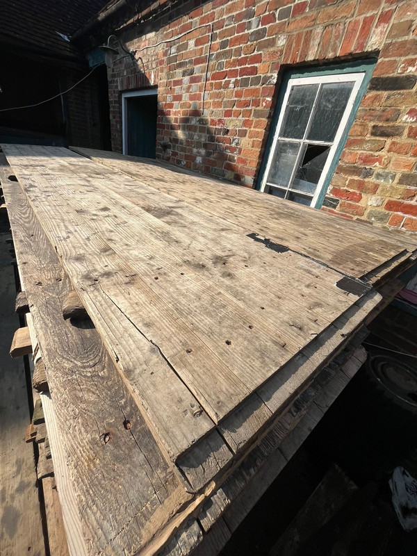 100x Wooden Interlocking Floorboards 2.95m x 0.5m - Wantage, Oxfordshire 4