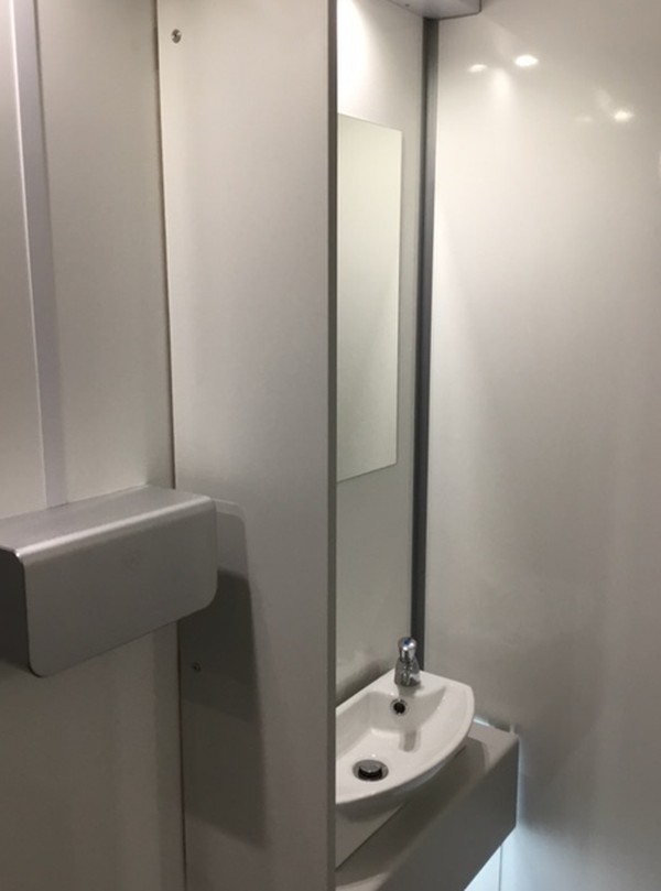 Unused Recirculating Mobile Toilet Unit