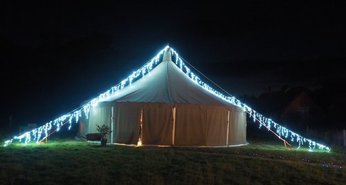 Round canvas event marquee for sale Round canvas event marquee for sale