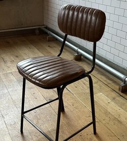 14x Leather Bar Stools and Chairs