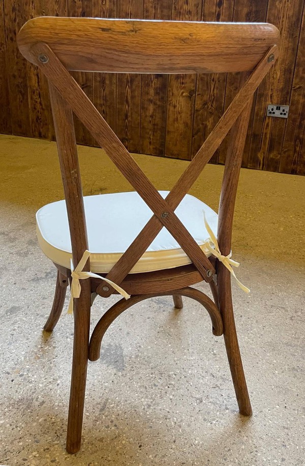 Second hand cross back chairs
