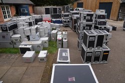 180x Selection of Flight Cases -  All Types, Sizes and Shapes - Midlands